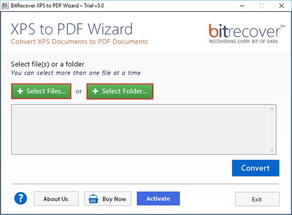 BitRecover XPS to PDF Wizard(XPS转PDF转换工具)