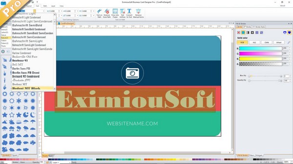 EximiousSoft Business Card Designer Pro(名片设计工具)