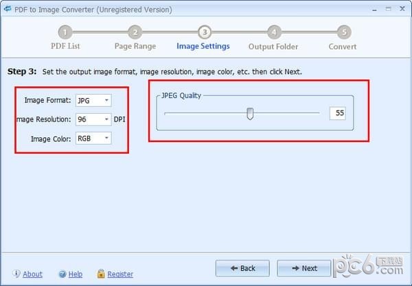 PDFArea PDF to Image Converter(PDF转图片软件)