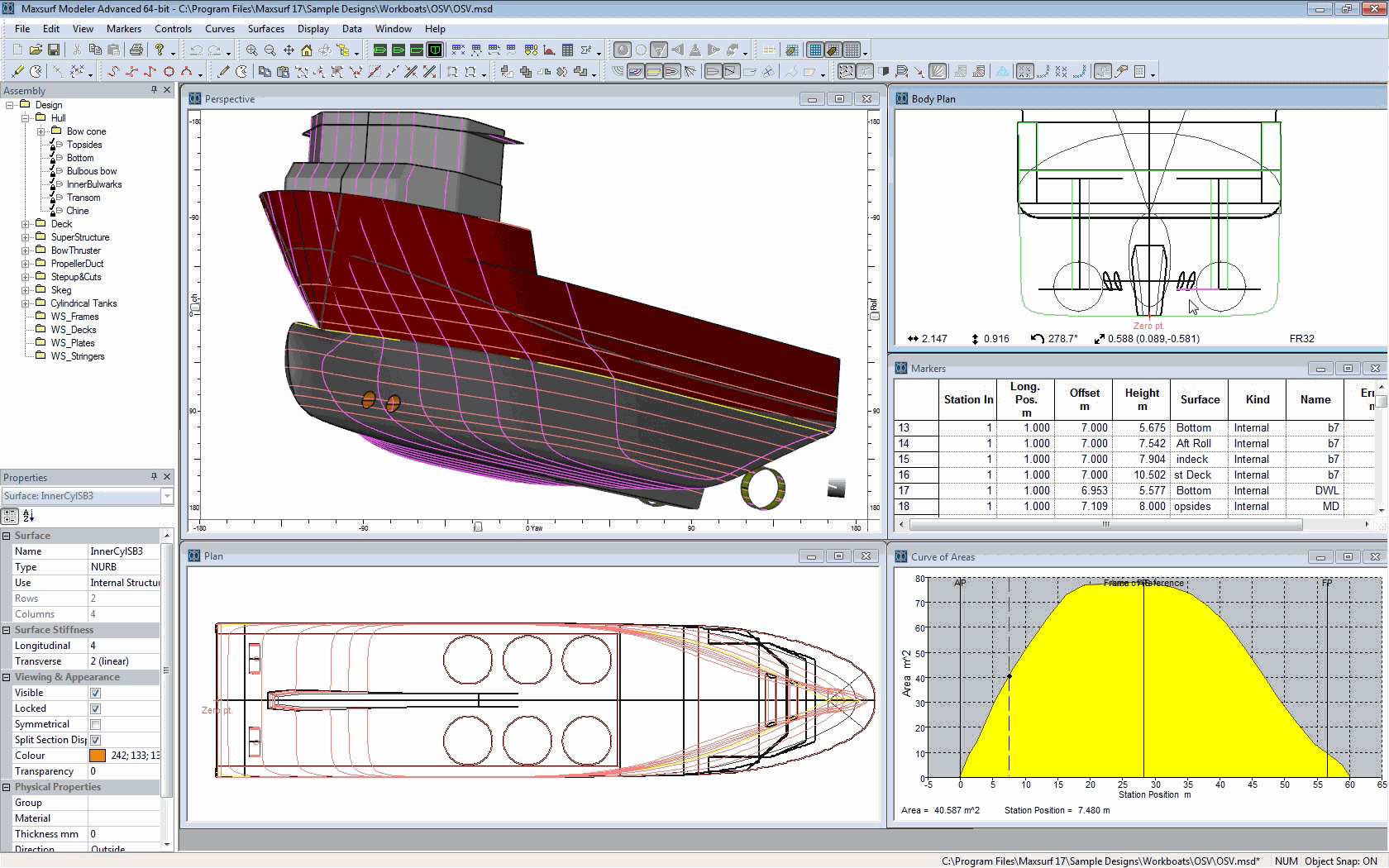 船舶分析设计软件(Bentley Maxsurf Enterprise)