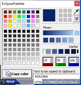 EclipsePalette(屏幕取色器)