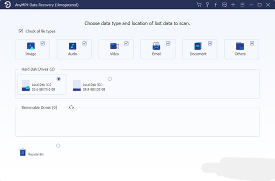 AnyMP4 Data Recovery(数据恢复软件)