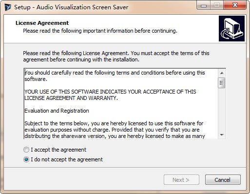 Audio Visualisation Screen Saver(屏幕保护软件)