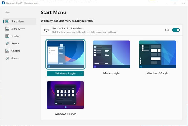 Stardock Start11(Win11经典开始菜单工具)