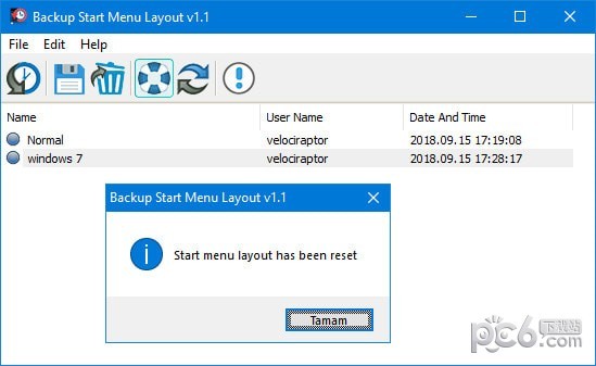 Backup Start Menu Layout(Win10备份开始菜单布局)