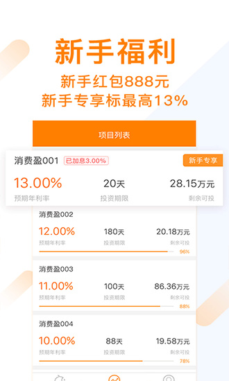 金钱桔理财app