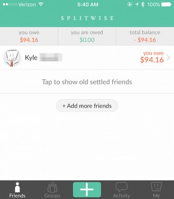 Splitwise